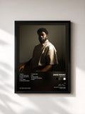 #noir Tableau de l'album BENJAMIN de Jake Isaac, cadre noir, imprimé et encadré en France