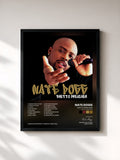 #noir Tableau de l'album Ghetto Preacher (Digitally Remastered) de Nate Dogg, cadre noir, imprimé et encadré en France