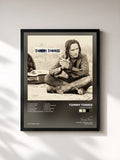#noir Tableau de l'album Tommy Torres de Tommy Torres, cadre noir, imprimé et encadré en France