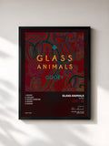 #noir Tableau de l'album Gooey de Glass Animals, cadre noir, imprimé et encadré en France