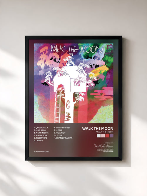 Walk The Moon · Walk The Moon — Affiche encadrée