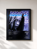 #noir Tableau de l'album From Now On de Robin S, cadre noir, imprimé et encadré en France