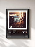 #noir Tableau de l'album Dayen Ifut Lawan de Walid, cadre noir, imprimé et encadré en France