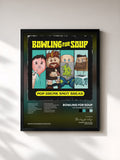 #noir Tableau de l'album Pop Drunk Snot Bread de Bowling for Soup, cadre noir, imprimé et encadré en France