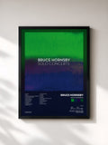 #noir Tableau de l'album Solo Concerts de Bruce Hornsby, cadre noir, imprimé et encadré en France