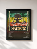 #noir Tableau de l'album Natiruts de Natiruts, cadre noir, imprimé et encadré en France