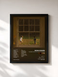 #noir Tableau de l'album The Great Divide: The Last Of The Bugs de Noah Kahan, cadre noir, imprimé et encadré en France