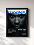 #noir Tableau de l'album This Is How We Do It de Montell Jordan, cadre noir, imprimé et encadré en France