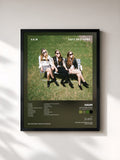 #noir Tableau de l'album Days Are Gone (10th Anniversary Edition) de HAIM, cadre noir, imprimé et encadré en France