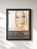 #noir Tableau de l'album LeAnn Rimes de LeAnn Rimes, cadre noir, imprimé et encadré en France