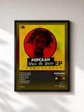 #noir Tableau de l'album When Mi Party (Remastered) de Popcaan, cadre noir, imprimé et encadré en France