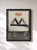 #noir Tableau de l'album Endlich Unendlich (Deluxe Edition) de Megaloh, cadre noir, imprimé et encadré en France