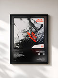 #noir Tableau de l'album Wet Dream EP de Max Romeo, cadre noir, imprimé et encadré en France