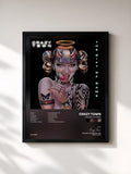 #noir Tableau de l'album The Gift Of Game de Crazy Town, cadre noir, imprimé et encadré en France