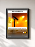#noir Tableau de l'album Edison Lighthouse Selected Favorites de Edison Lighthouse, cadre noir, imprimé et encadré en France