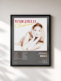 #noir Tableau de l'album Whigfield Christmas de Whigfield, cadre noir, imprimé et encadré en France