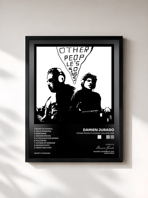 Damien Jurado · Other People's Songs Volume One — Affiche encadrée