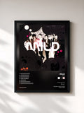 #noir Tableau de l'album Mild de Mild, cadre noir, imprimé et encadré en France