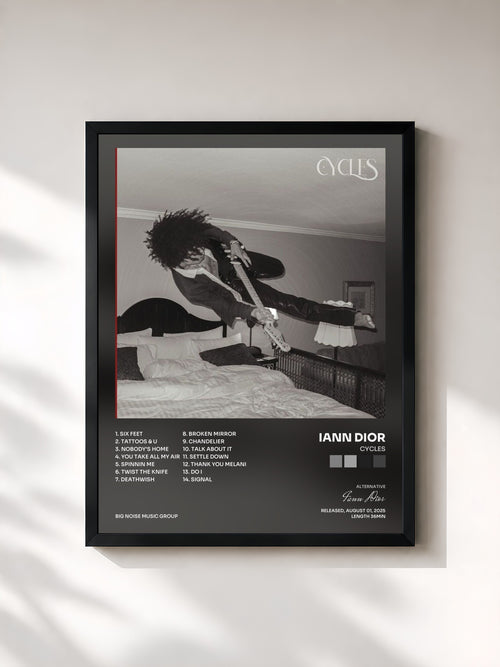 Iann Dior · CYCLES — Affiche encadrée