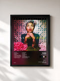 #noir Tableau de l'album Nocturnal (Deluxe Edition) de Yuna, cadre noir, imprimé et encadré en France