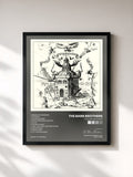 #noir Tableau de l'album The Barr Brothers de The Barr Brothers, cadre noir, imprimé et encadré en France