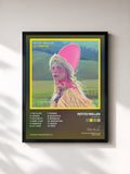 #noir Tableau de l'album Lil Empire de Petite Meller, cadre noir, imprimé et encadré en France