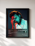 #noir Tableau de l'album God's Favorite Customer de Father John Misty, cadre noir, imprimé et encadré en France