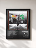 #noir Tableau de l'album B4.DA.$$ de Joey Bada$$, cadre noir, imprimé et encadré en France