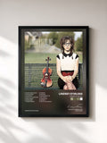 #noir Tableau de l'album Lindsey Stirling de Lindsey Stirling, cadre noir, imprimé et encadré en France