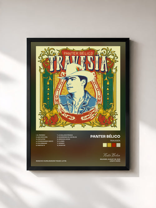 Panter Bélico · TRAVESÍA — Affiche encadrée