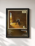 #noir Tableau de l'album Homeless Brother de Don McLean, cadre noir, imprimé et encadré en France