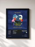 #noir Tableau de l'album Forever in Bloom de Vacations, cadre noir, imprimé et encadré en France