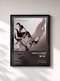 #noir Am I Not Your Girl? di Sinéad O'Connor in stampa incorniciata, cornice nera, stampata e incorniciata in Francia