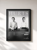 #noir Tableau de l'album Happiness - Deluxe Edition de Hurts, cadre noir, imprimé et encadré en France