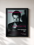 #noir Tableau de l'album Gotta Get Thru This de Daniel Bedingfield, cadre noir, imprimé et encadré en France