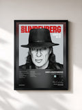#noir Tableau de l'album Stärker als die Zeit de Udo Lindenberg, cadre noir, imprimé et encadré en France