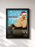 #noir Tableau de l'album A Classic Christmas de Toby Keith, cadre noir, imprimé et encadré en France