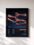 #noir Tableau de l'album De Ene Hand Wast De Ander (Deluxe) de Broederliefde, cadre noir, imprimé et encadré en France