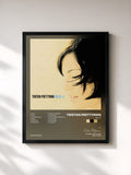 #noir Tableau de l'album Hello de Tristan Prettyman, cadre noir, imprimé et encadré en France