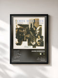 #noir Tableau de l'album Snappy Doo de James Morrison, cadre noir, imprimé et encadré en France