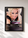 #noir Tableau de l'album El Marco de Mis Recuerdos de Marisela, cadre noir, imprimé et encadré en France