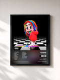 #noir Tableau de l'album DUMMY BOY (Revised) de 6IX9INE, cadre noir, imprimé et encadré en France