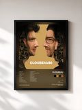 #noir Tableau de l'album Clouseau30 de Clouseau, cadre noir, imprimé et encadré en France