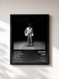 #noir Tableau de l'album House on a Hill de Eric Nam, cadre noir, imprimé et encadré en France