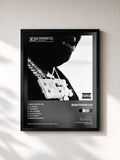 #noir Tableau de l'album THE BIGGEST de BigXthaPlug, cadre noir, imprimé et encadré en France