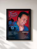 #noir Tableau de l'album Liefde Is de Frans Bauer, cadre noir, imprimé et encadré en France