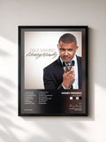 #noir Tableau de l'album Dale Mambo de Henry Mendez, cadre noir, imprimé et encadré en France