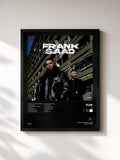 #noir Tableau de l'album 5 de Fler, cadre noir, imprimé et encadré en France