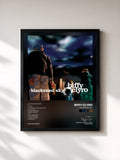#noir Tableau de l'album Blackened Sky de Biffy Clyro, cadre noir, imprimé et encadré en France