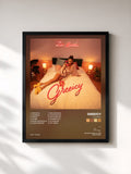 #noir Tableau de l'album La Carta de Greeicy, cadre noir, imprimé et encadré en France